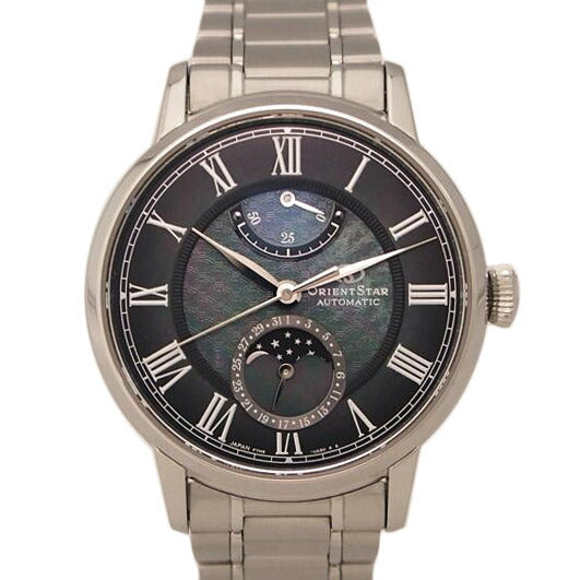 ORIENT STAR オリエントスター/メカニカルムーンフェイズ/SS/自動巻き/RK-AY0113A//ABランク/76