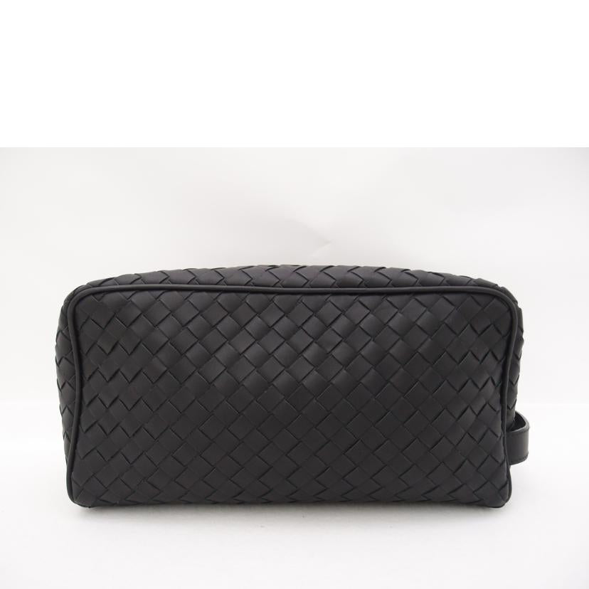 BOTTEGA VENETA ボッテガ・ヴェネタ クラッチバック 黒 メンズ/イントレチャートセカンドバッグ/ブラック/174361V4651//200******/SAランク/69