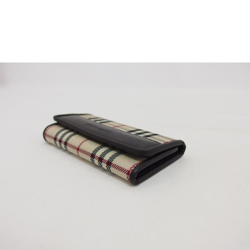 BURBERRY バーバリー/ノバチェック柄/5連キーケース/ベージュ//ABランク/04