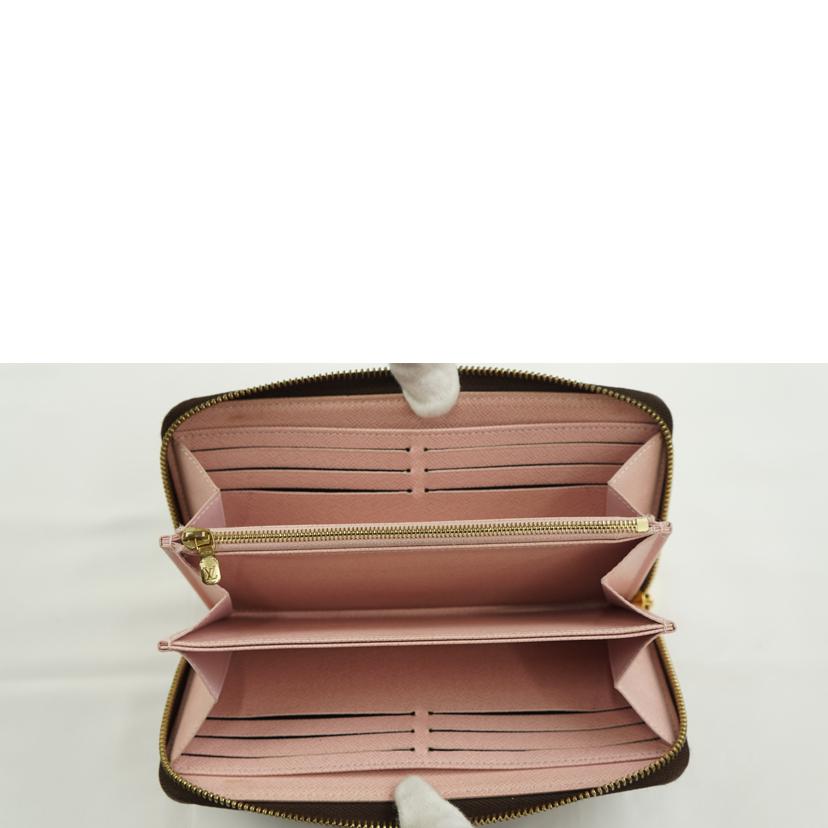 LV ルイヴィトン/ジッピーウォレット/モノグラム/ローズバレリーヌ/M41894//LM4***/ABランク/67