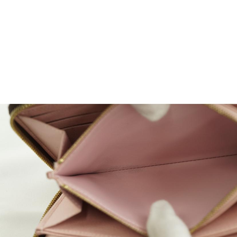 LV ルイヴィトン/ジッピーウォレット/モノグラム/ローズバレリーヌ/M41894//LM4***/ABランク/67