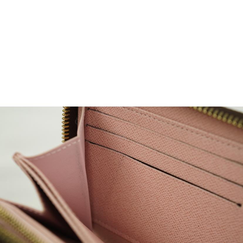 LV ルイヴィトン/ジッピーウォレット/モノグラム/ローズバレリーヌ/M41894//LM4***/ABランク/67