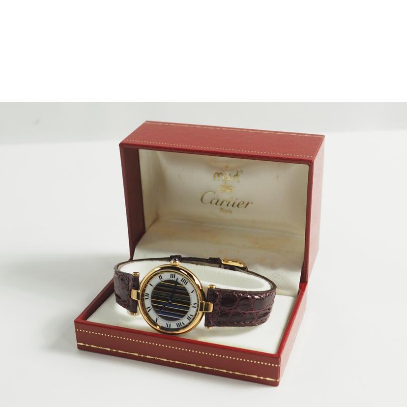Cartier カルティエ/ヴェルメイユ/クォーツ/590003//055587/Bランク/79