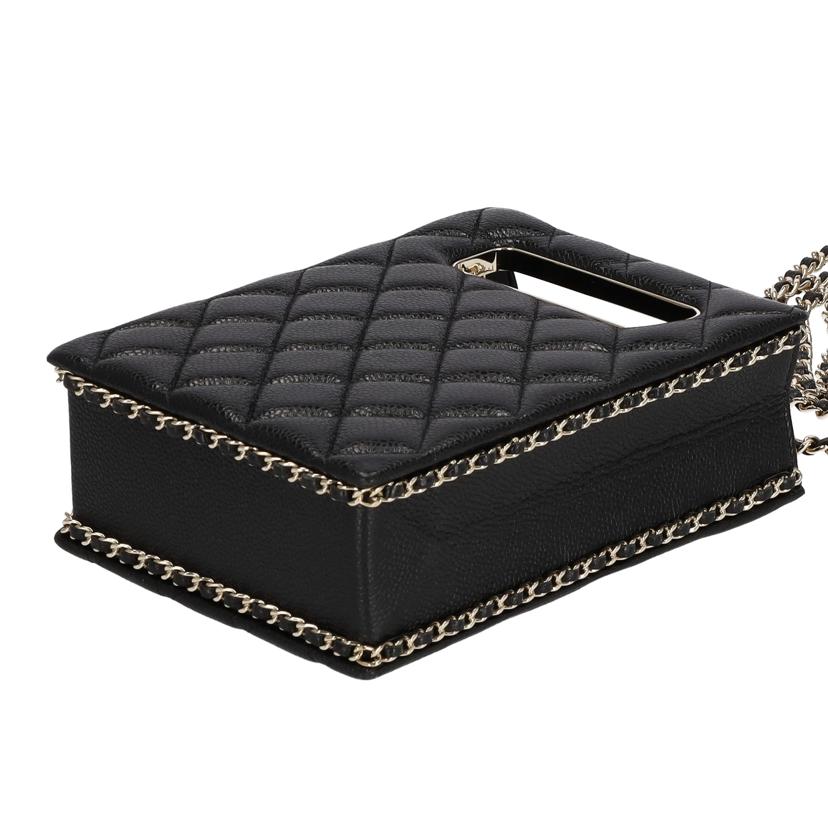 CHANEL シャネル/キャビアスキンチェーンショルダー/イヴニングバッグ/AS3314//AN8EA4HJ/Aランク/75