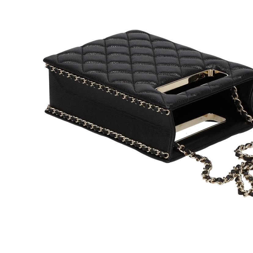 CHANEL シャネル/キャビアスキンチェーンショルダー/イヴニングバッグ/AS3314//AN8EA4HJ/Aランク/75