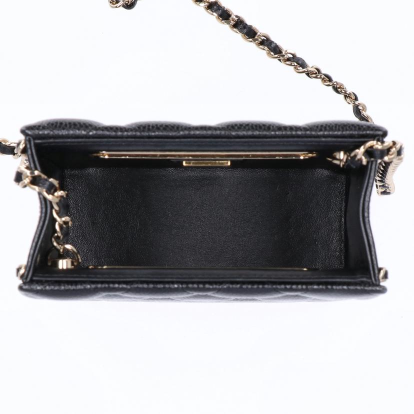 CHANEL シャネル/キャビアスキンチェーンショルダー/イヴニングバッグ/AS3314//AN8EA4HJ/Aランク/75