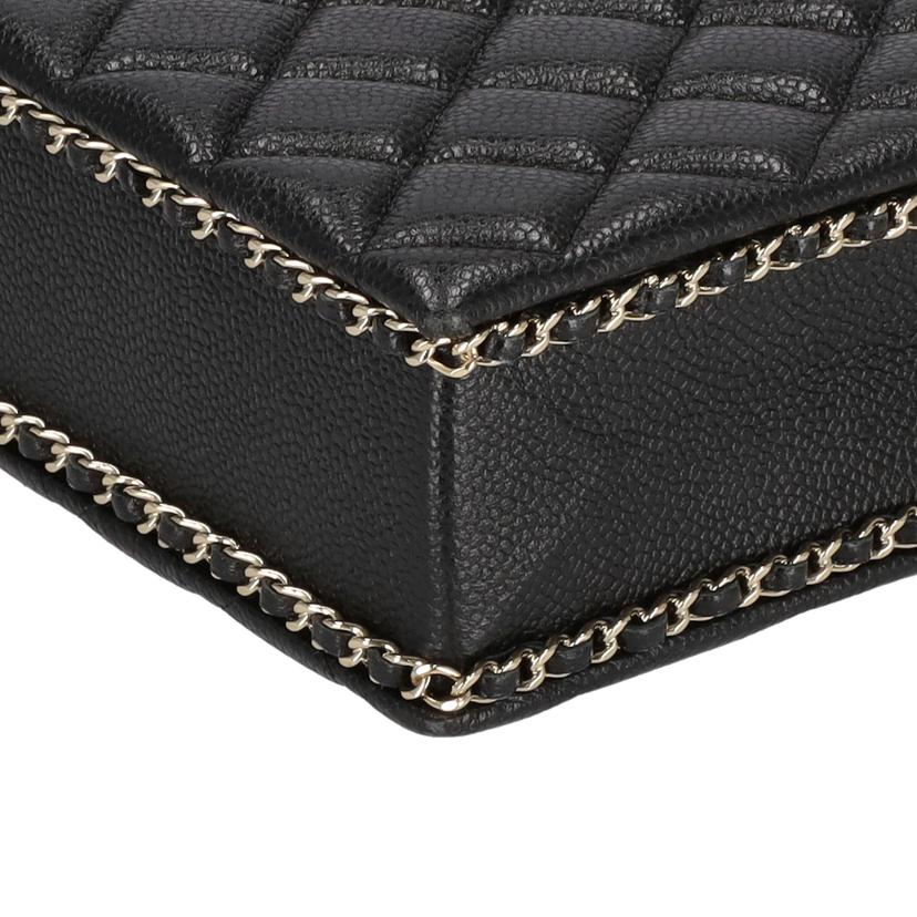 CHANEL シャネル/キャビアスキンチェーンショルダー/イヴニングバッグ/AS3314//AN8EA4HJ/Aランク/75