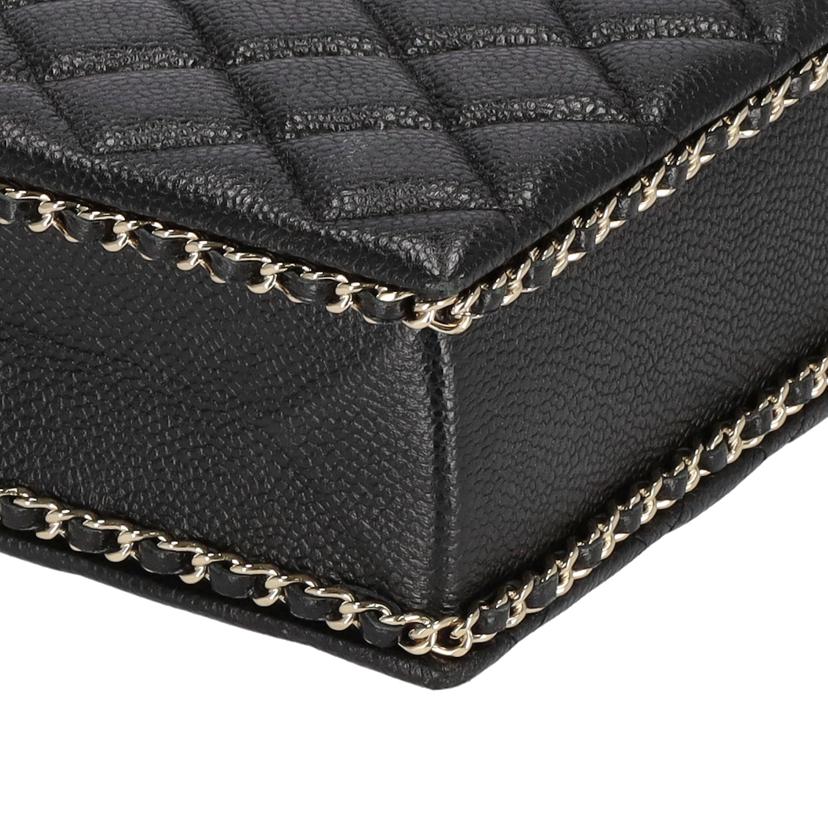 CHANEL シャネル/キャビアスキンチェーンショルダー/イヴニングバッグ/AS3314//AN8EA4HJ/Aランク/75