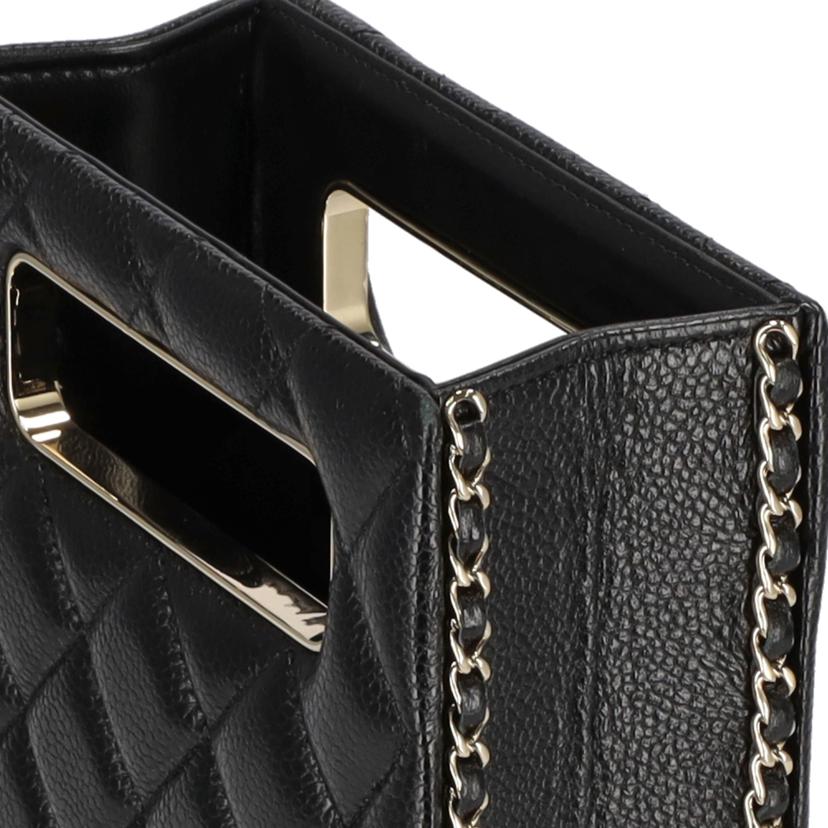 CHANEL シャネル/キャビアスキンチェーンショルダー/イヴニングバッグ/AS3314//AN8EA4HJ/Aランク/75