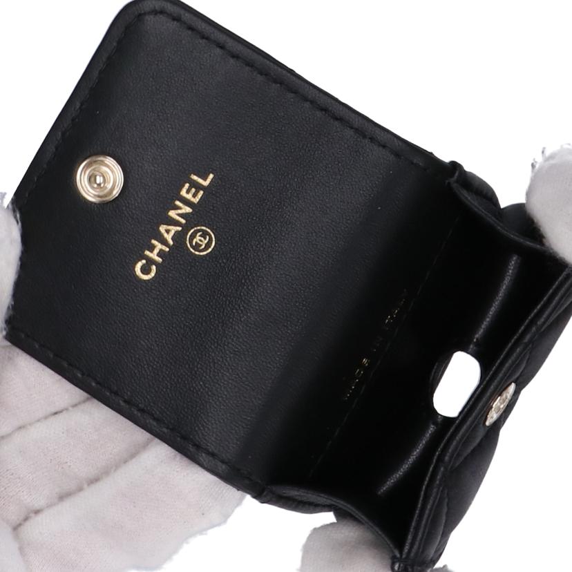 CHANEL シャネル/ミニマトラッセ襟ポーチ//JHO7KE9/Aランク/75