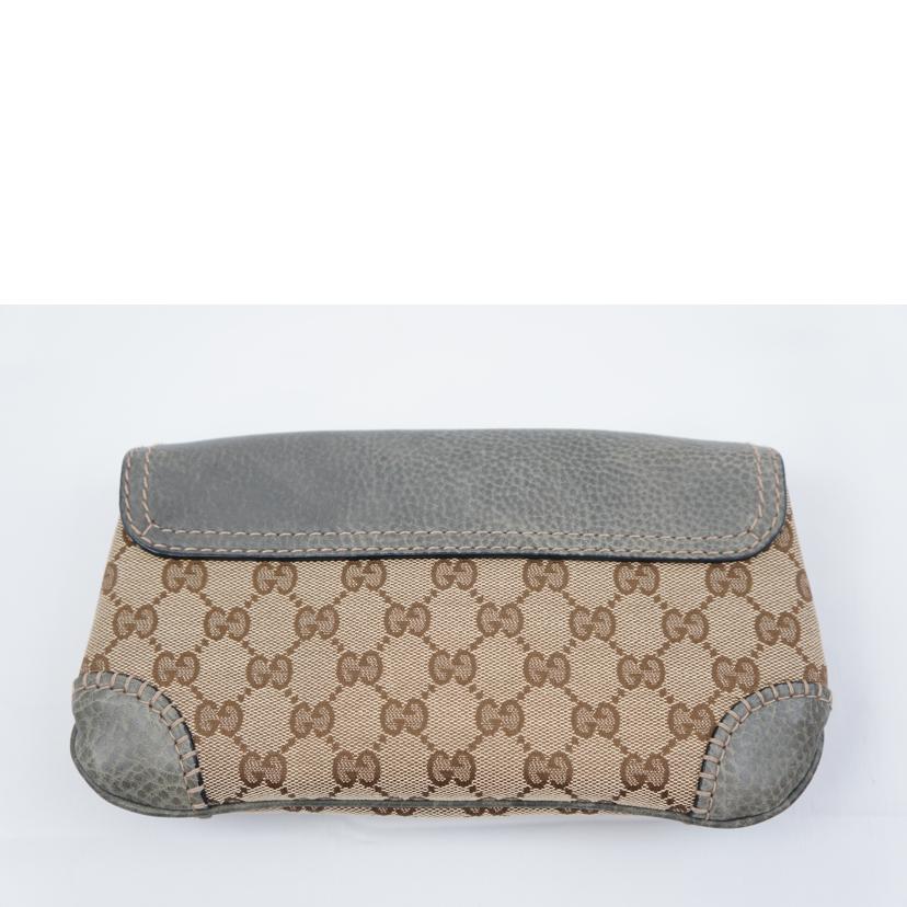 GUCCI グッチ/GGキャンバスホースビットクラッチバック/223960//001***/Aランク/67