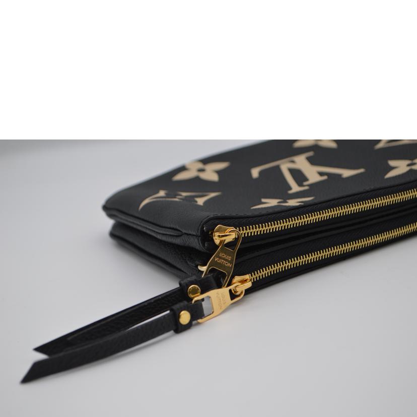 LV ルイヴィトン/ポシェット・ドゥーブルジップ/アンプラント/ノワール/M80787//RFIDタグ/SAランク/89