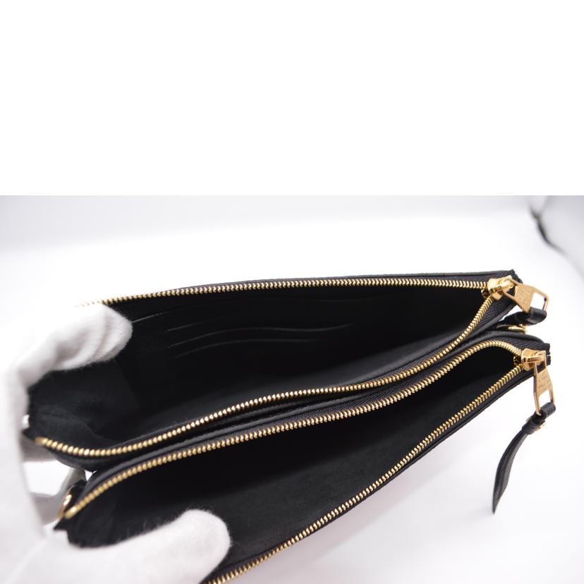 LV ルイヴィトン/ポシェット・ドゥーブルジップ/アンプラント/ノワール/M80787//RFIDタグ/SAランク/89