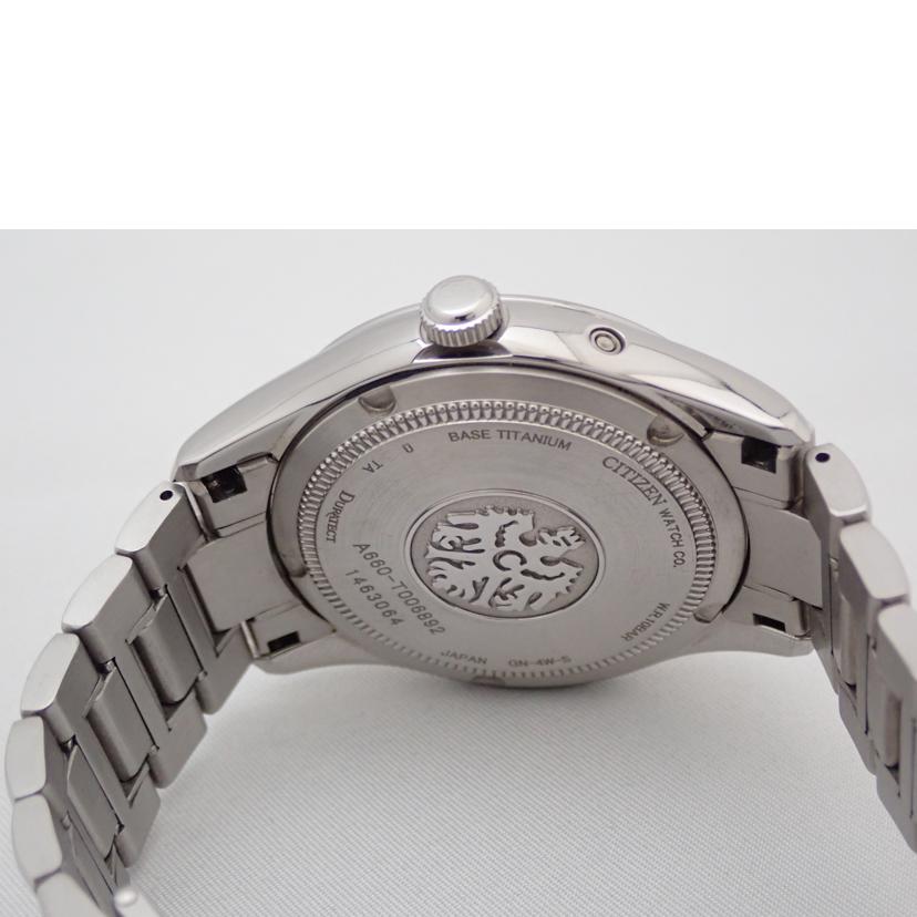 CITIZEN シチズン/ザ・シチズン/クロノマスター/パーペチュアルカレンダー/A660-T006892//1463064/ABランク/62