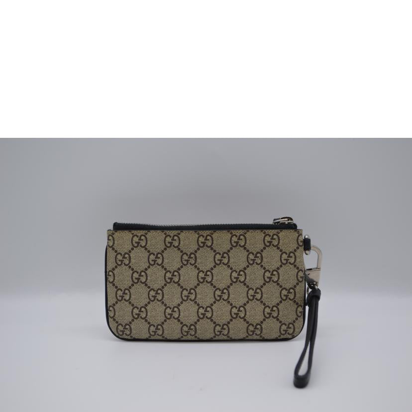 GUCCI グッチ/GGスプリームビープリントアクセサリーポーチ/522866//0416/Aランク/89