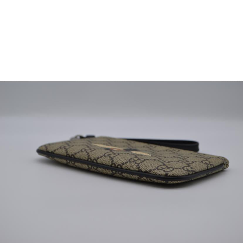 GUCCI グッチ/GGスプリームビープリントアクセサリーポーチ/522866//0416/Aランク/89