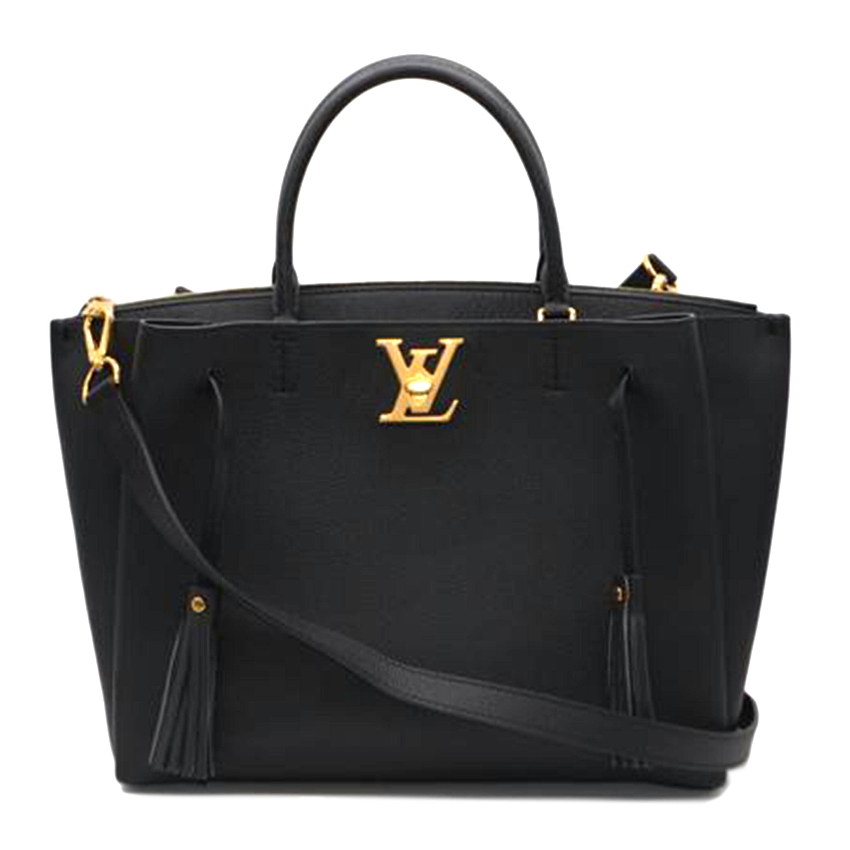 LV ルイヴィトン/ロックミートート/ソフトカーフ/ノワール/M54569//AR2187/Aランク/89