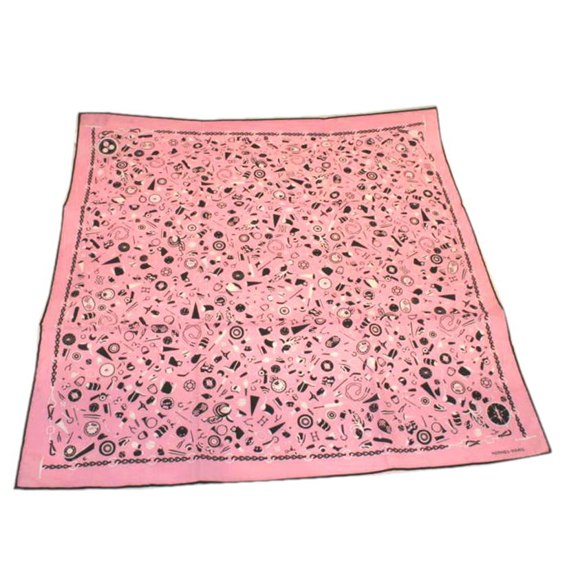 HERMES エルメス/カレ55 SPORTS EN VRAC"コットン//Sランク/92