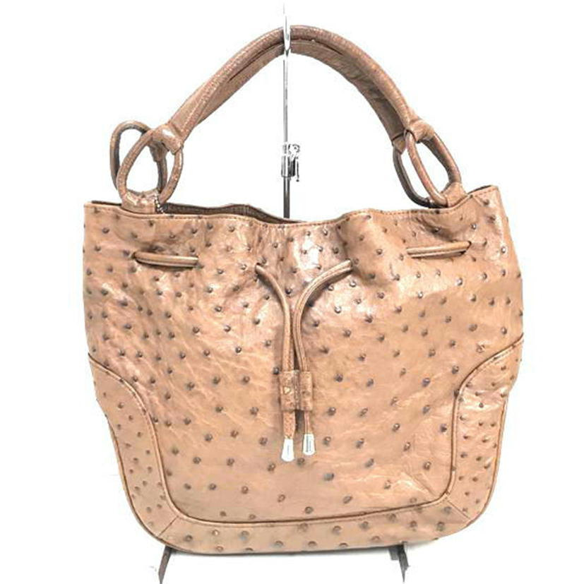 JRA/JRA オーストリッチ ハンドバッグ//ABランク/51