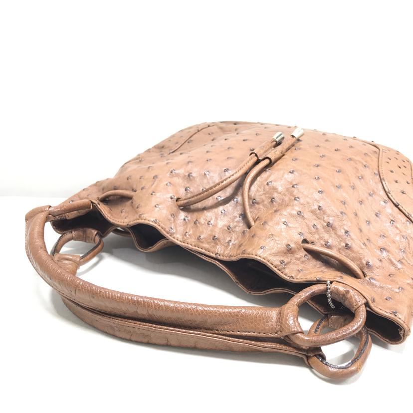 JRA/JRA オーストリッチ ハンドバッグ//ABランク/51