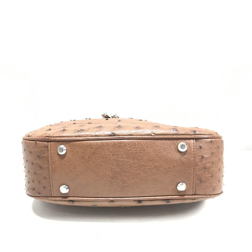 JRA/JRA オーストリッチ ハンドバッグ//ABランク/51