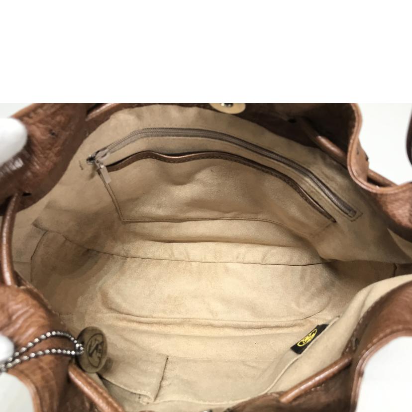 JRA/JRA オーストリッチ ハンドバッグ//ABランク/51