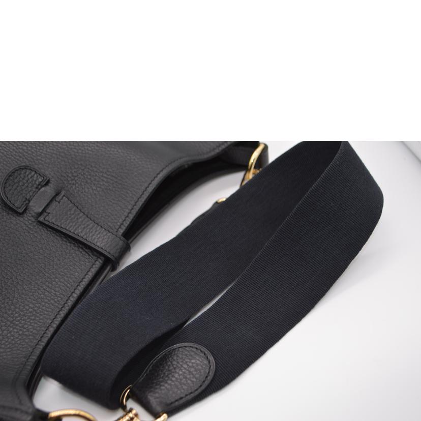 HERMES HERMES /エヴリンⅠPM/ヴォーエプソン/ノワール//R B□刻印/Aランク/89