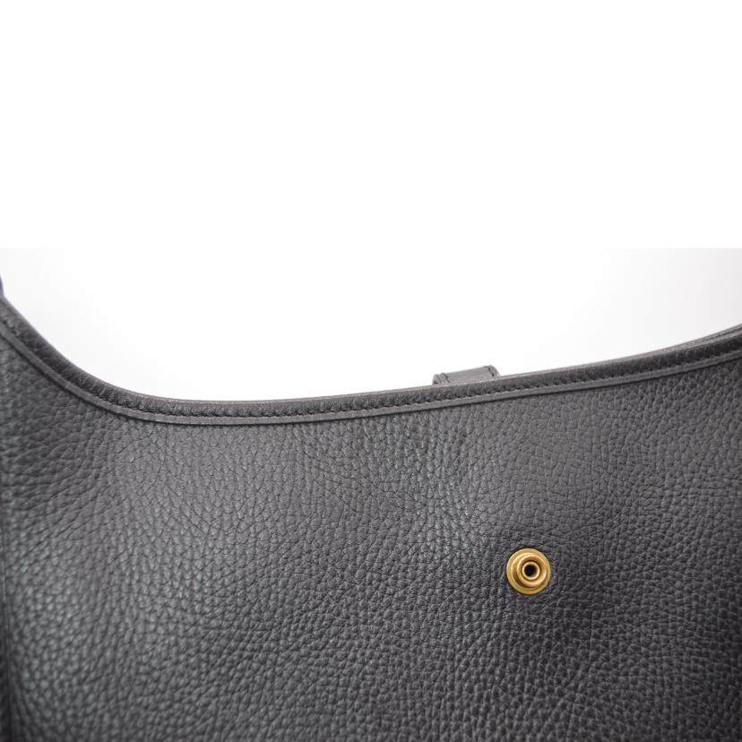 HERMES HERMES /エヴリンⅠPM/ヴォーエプソン/ノワール//R B□刻印/Aランク/89