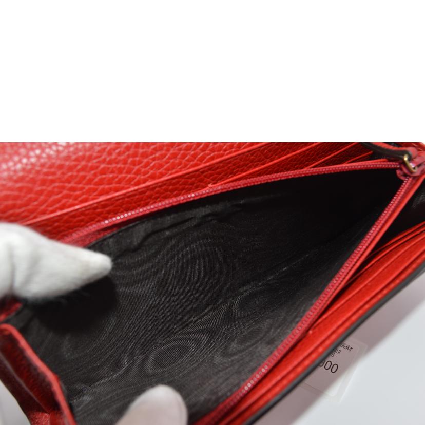 GUCCI グッチ/アニマリエコンチネンタルビーレザー長財布/454070//1147/Sランク/89