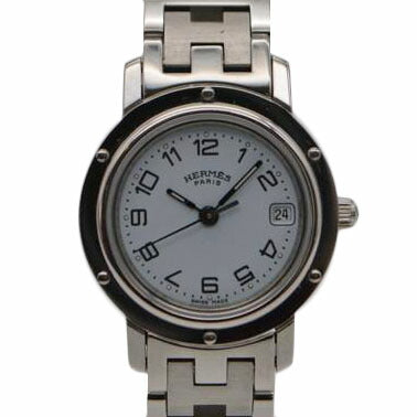 HERMES エルメス/クリッパーレデースクォーツSS/CL4.210//1422494/Bランク/89