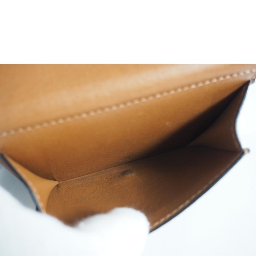 LOEWE ロエベ/三つ折りミニ財布/アナグラム/トリフォルド/茶/C660Z40X04//ABランク/79