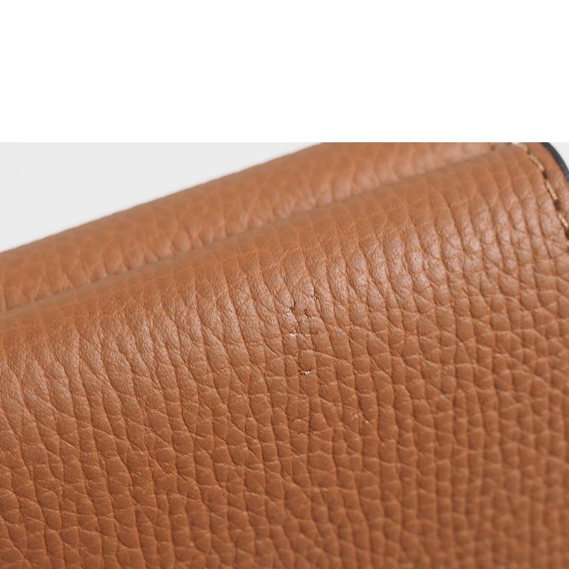 LOEWE ロエベ/三つ折りミニ財布/アナグラム/トリフォルド/茶/C660Z40X04//ABランク/79