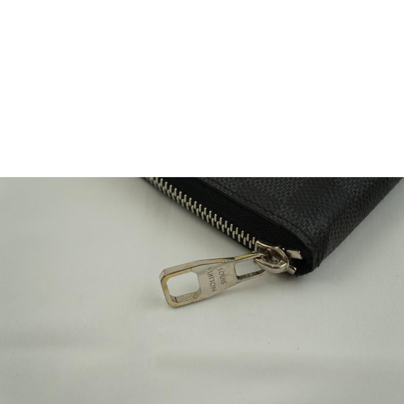 LV ルイヴィトン/ジッピーウォレット・ヴェルティカル/ダミエ/グラフィット/N63095//CA3***/ABランク/67