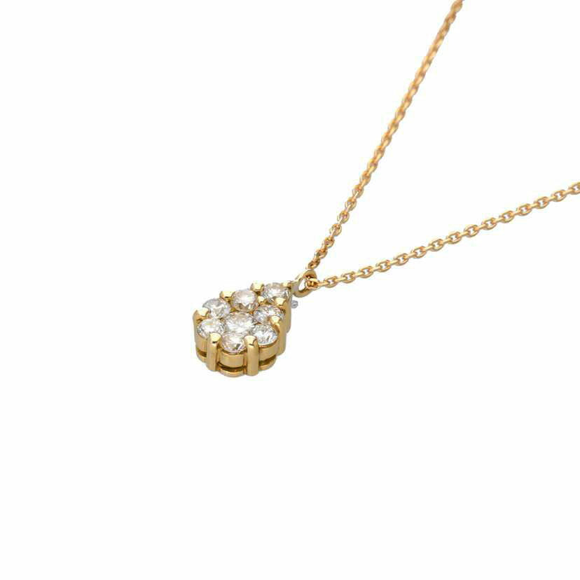 / K18ダイヤネックレス0.30ct//Aランク/75