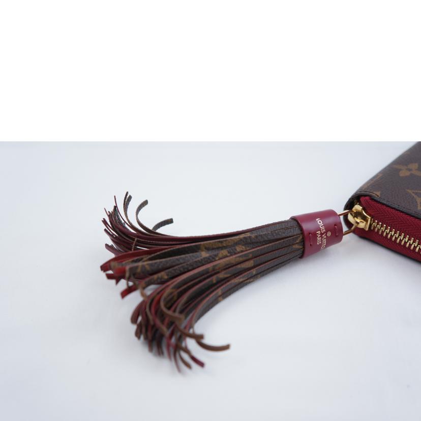 LV ルイヴィトン/ジッピーウォレット/モノグラム/フューシャ/M62256//CA0***/ABランク/67