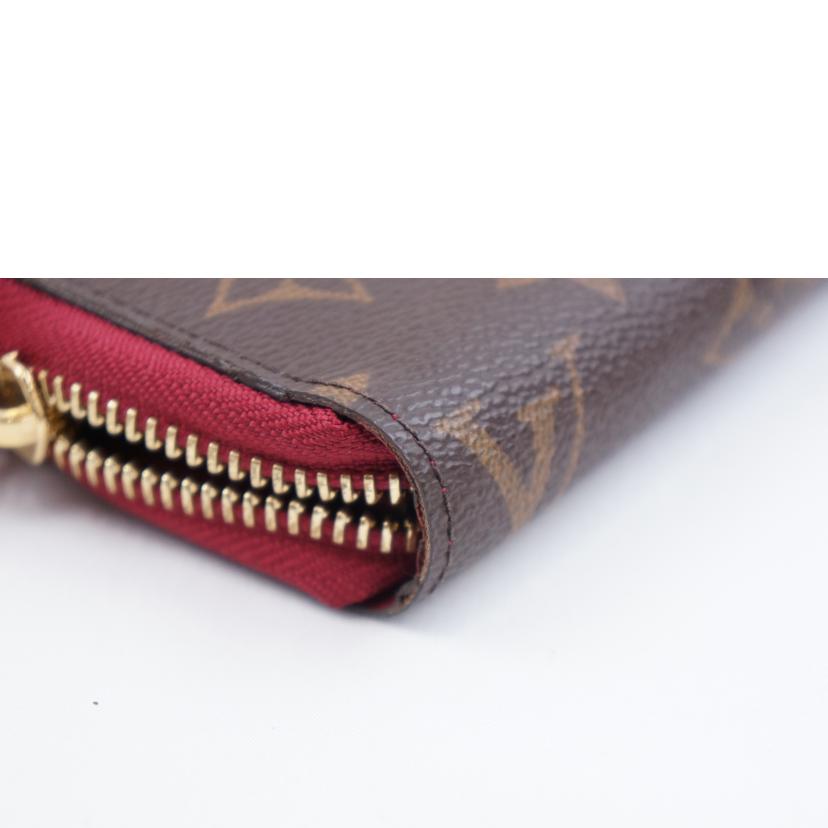 LV ルイヴィトン/ジッピーウォレット/モノグラム/フューシャ/M62256//CA0***/ABランク/67