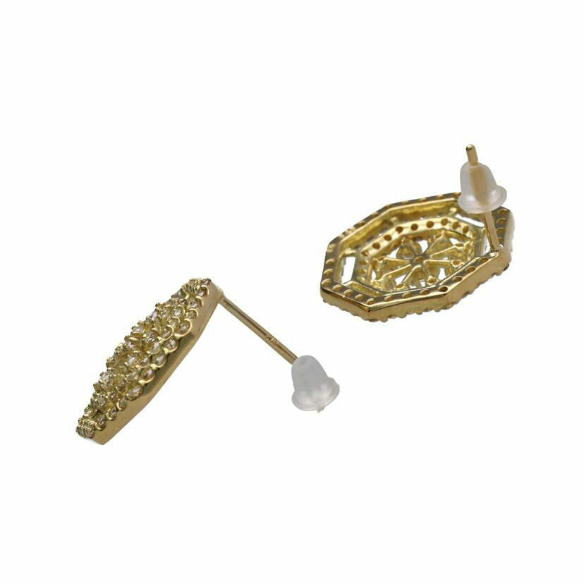 / K18ダイヤピアス1.46ct//Aランク/75