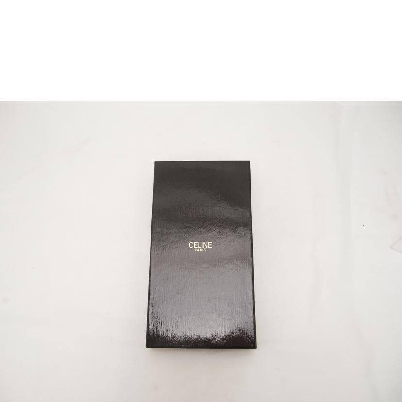 CELINE セリーヌ 茶 レディース /マカダム柄二つ折り長財布/ブラウン//M15**/Aランク/69