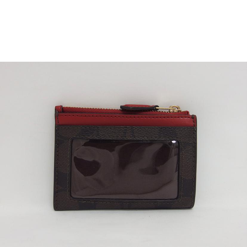 COACH コーチ パスケース カードケース/シグネチャーキーリング付きコインケース/88208//J21**/ABランク/04