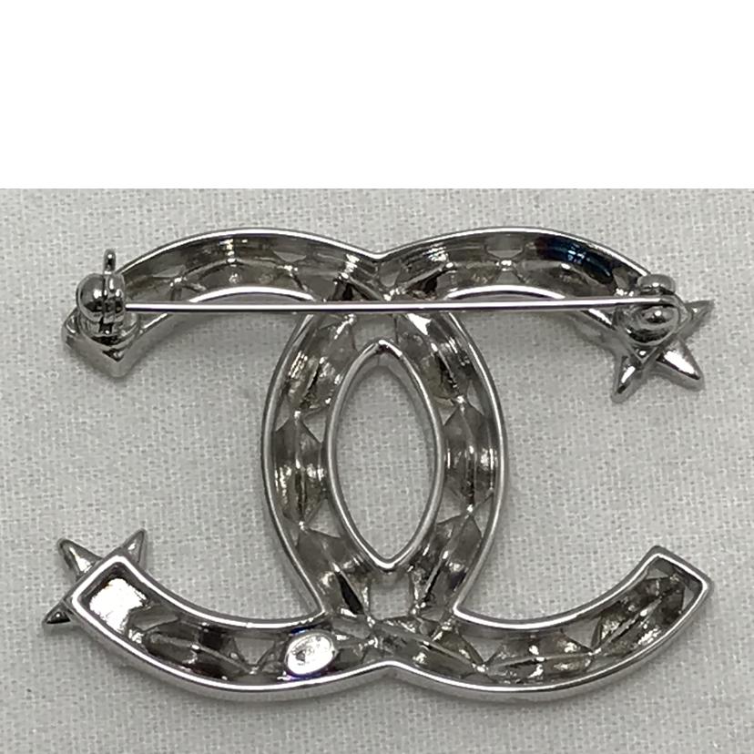 CHANEL シャネル/ラインストーンCCバレッタ/AB3611//ABランク/51