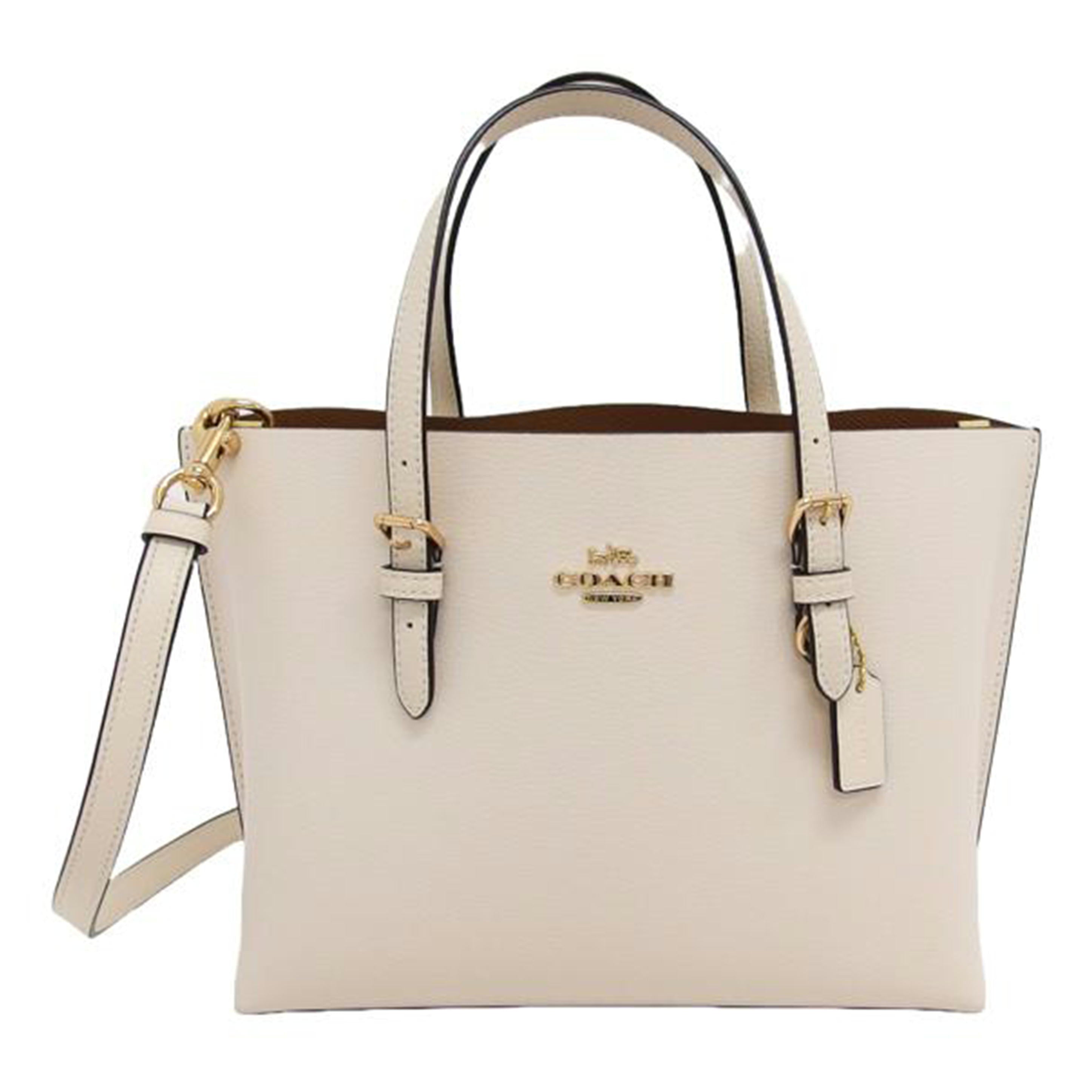 COACH コーチ/モリートート25/2WAYショルダーバッグ/チョークライトサドル/C4084//E22**/Aランク/04