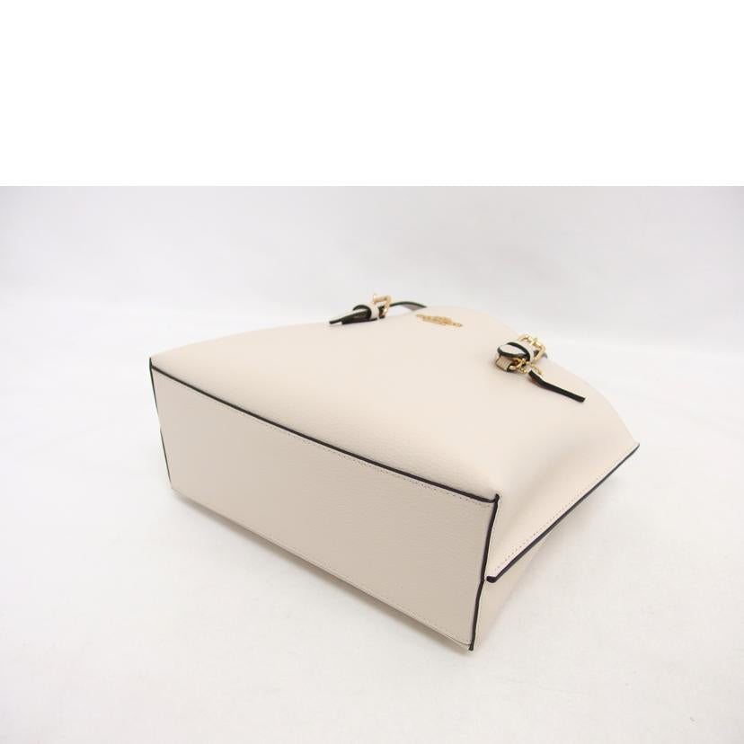 COACH コーチ/モリートート25/2WAYショルダーバッグ/チョークライトサドル/C4084//E22**/Aランク/04