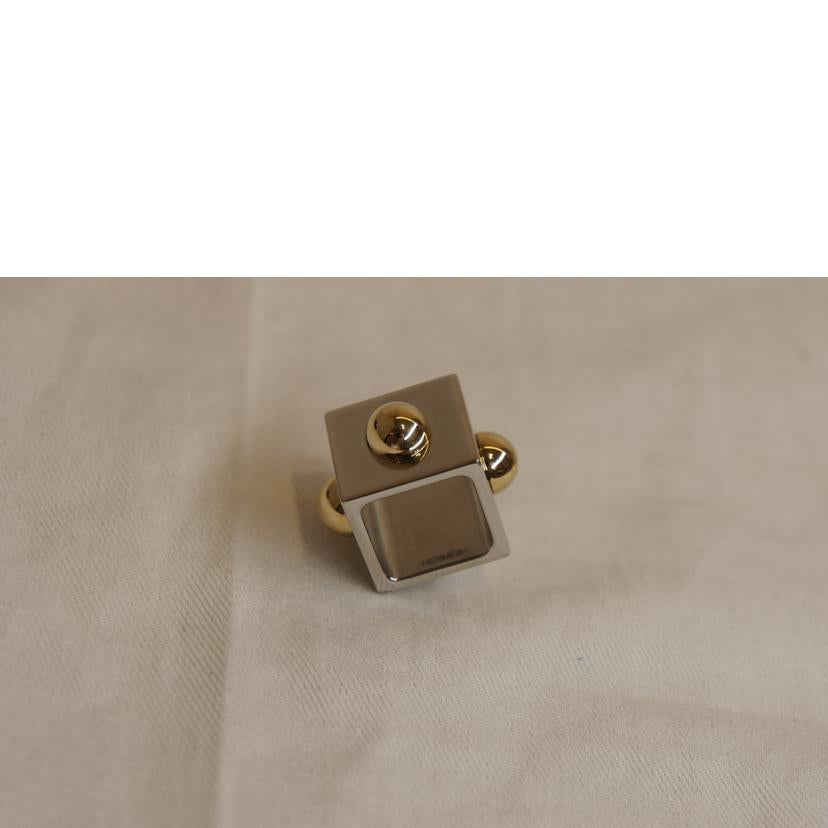 HERMES エルメス/キューブコリエドシアンスカーフリング//Aランク/92