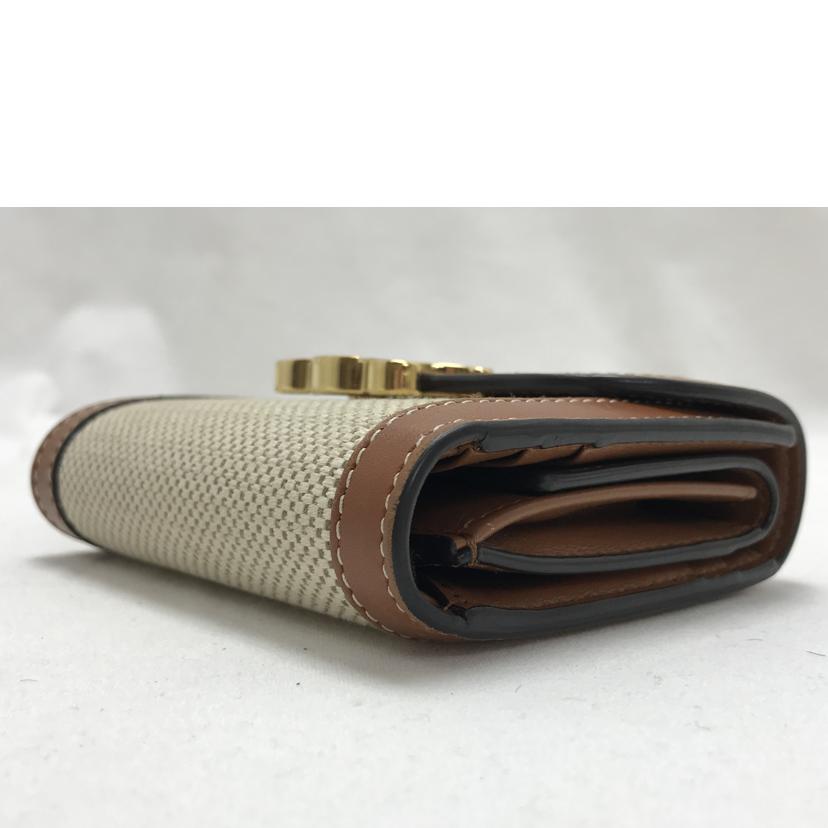 CELINE セリーヌ/トリオンフ スモールウォレット/U-SD.0241//Bランク/51