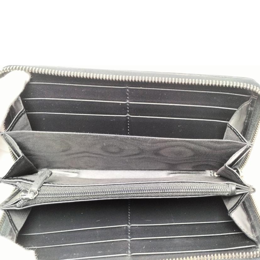 GUCCI グッチ/シマ レザー ラウンドファスナー/307987//095*/Bランク/52