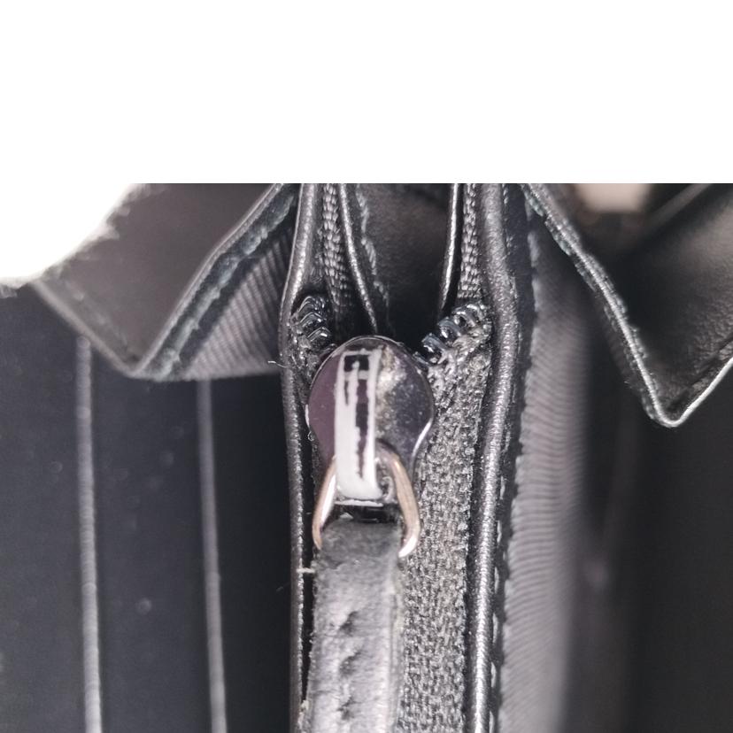 GUCCI グッチ/シマ レザー ラウンドファスナー/307987//095*/Bランク/52