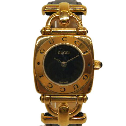 GUCCI グッチ/ホースビットクォーツ社外ベルト/6300L//015****/ABランク/92