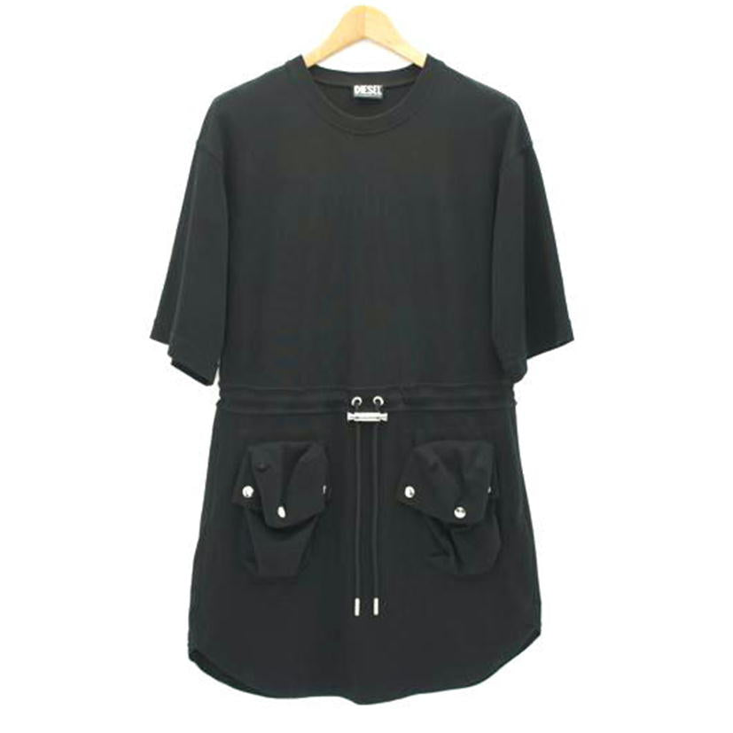 DIESEL ディーゼル/DIESEL スエットワンピース 黒//Bランク/75