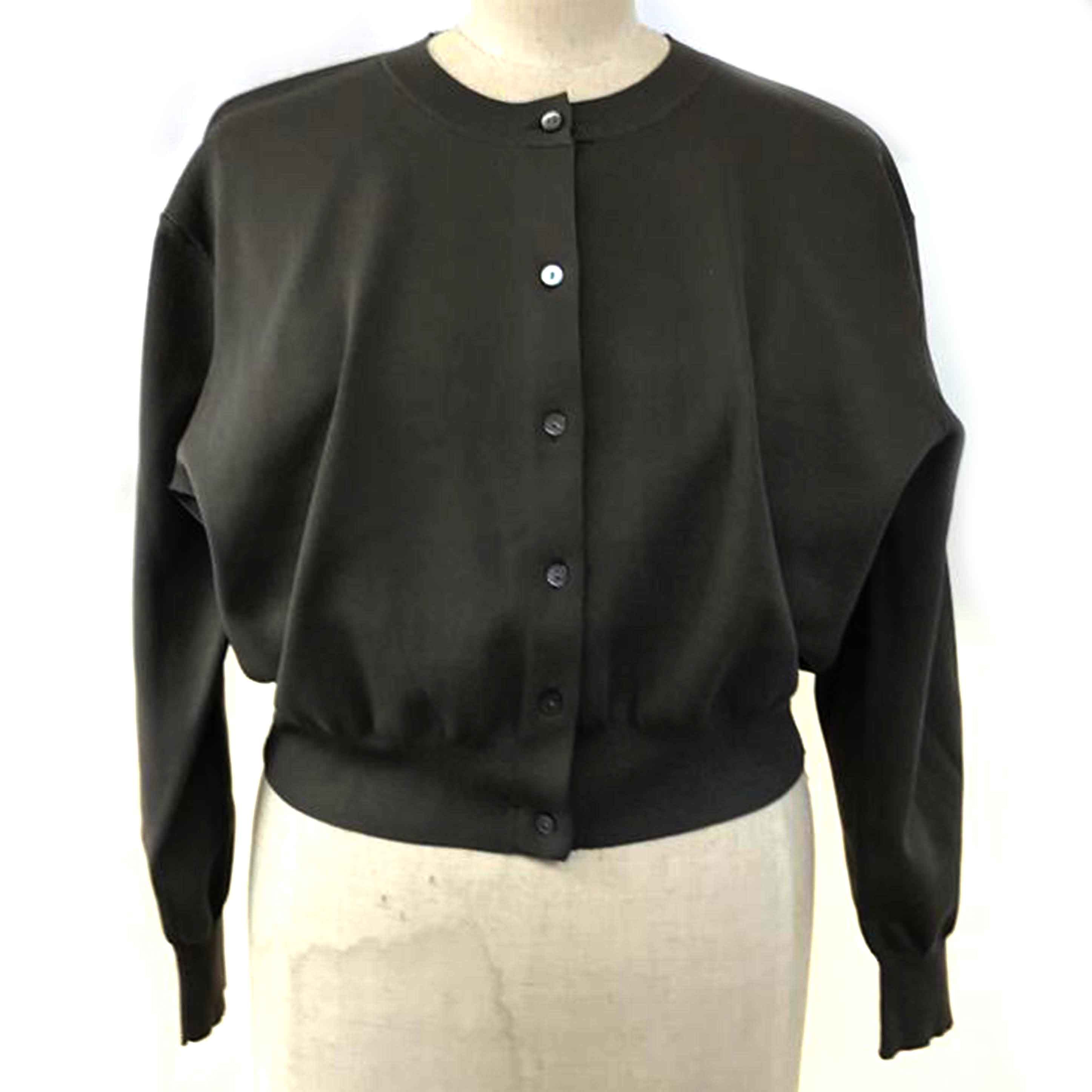 mizuiro ind ミズイロインド/クルーネック ショートカーディガン グレイベージュ/3-220015//SAランク/51