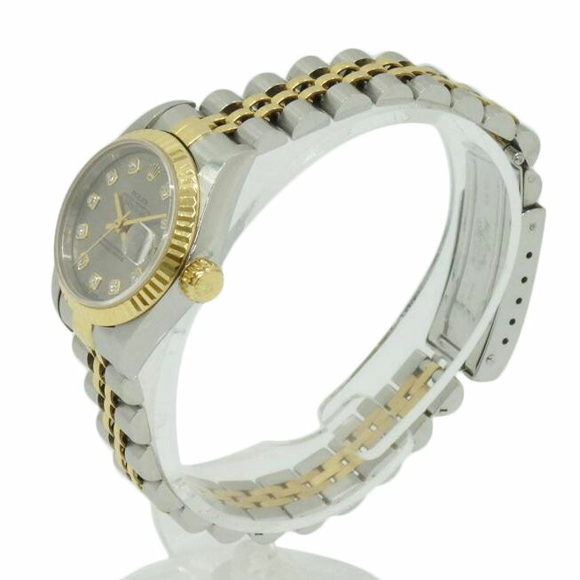 ROLEX ロレックス/デイトジャストレディース/コンビ/新ダイヤ/69173//S773102/Bランク/77